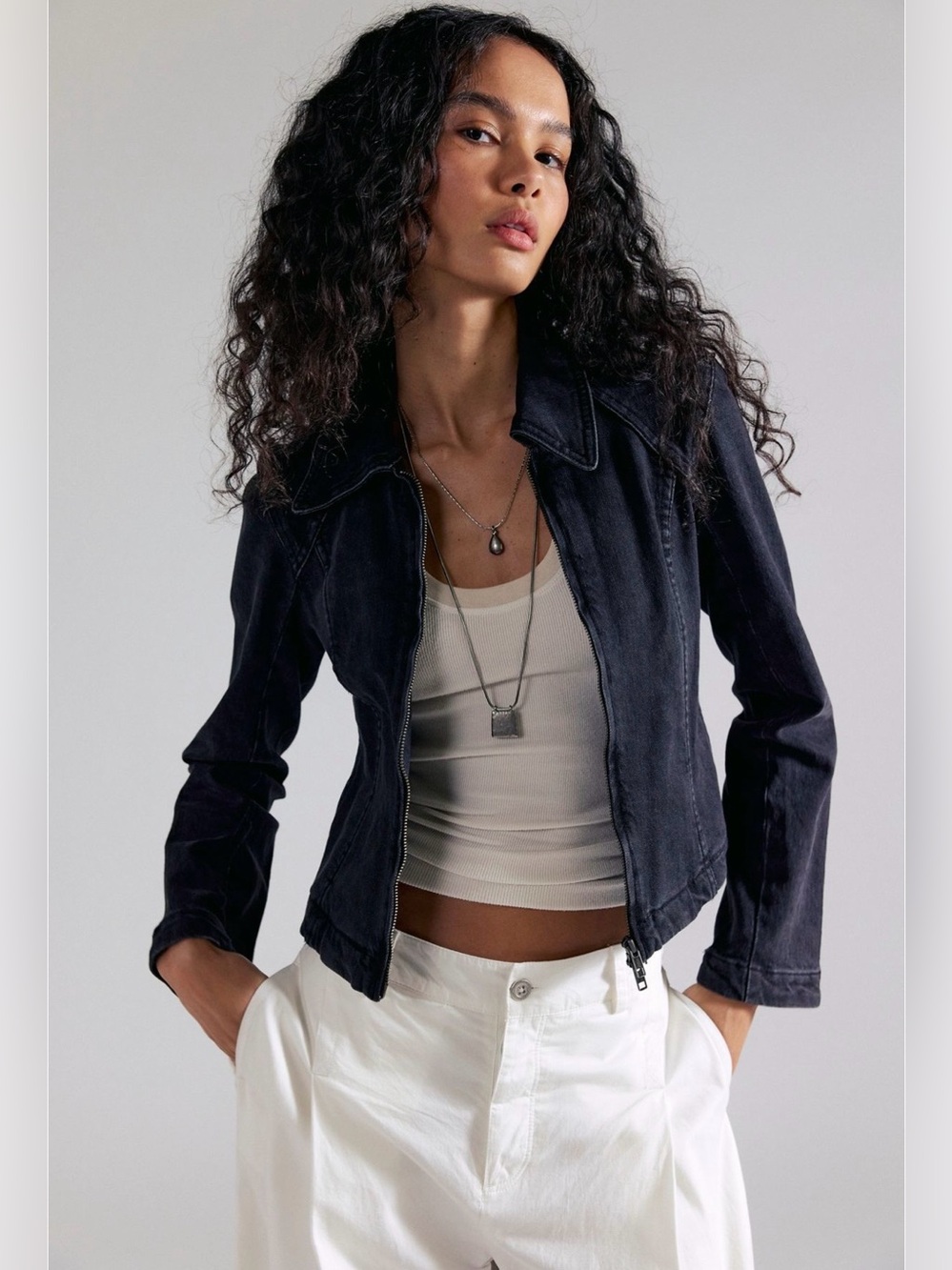 ❤️‍🔥Firm Price❤️‍🔥we the free river denim jacket